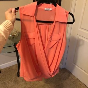NWOT TOBI Coral Womens Blouse - Small
